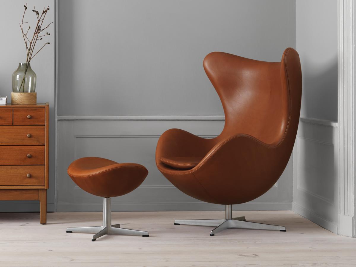 -The Egg chair, by Arne Jacobsen